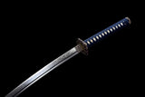 The Hyaku Hanagasaku Handmade Katana Clay Tempered T10 Steel