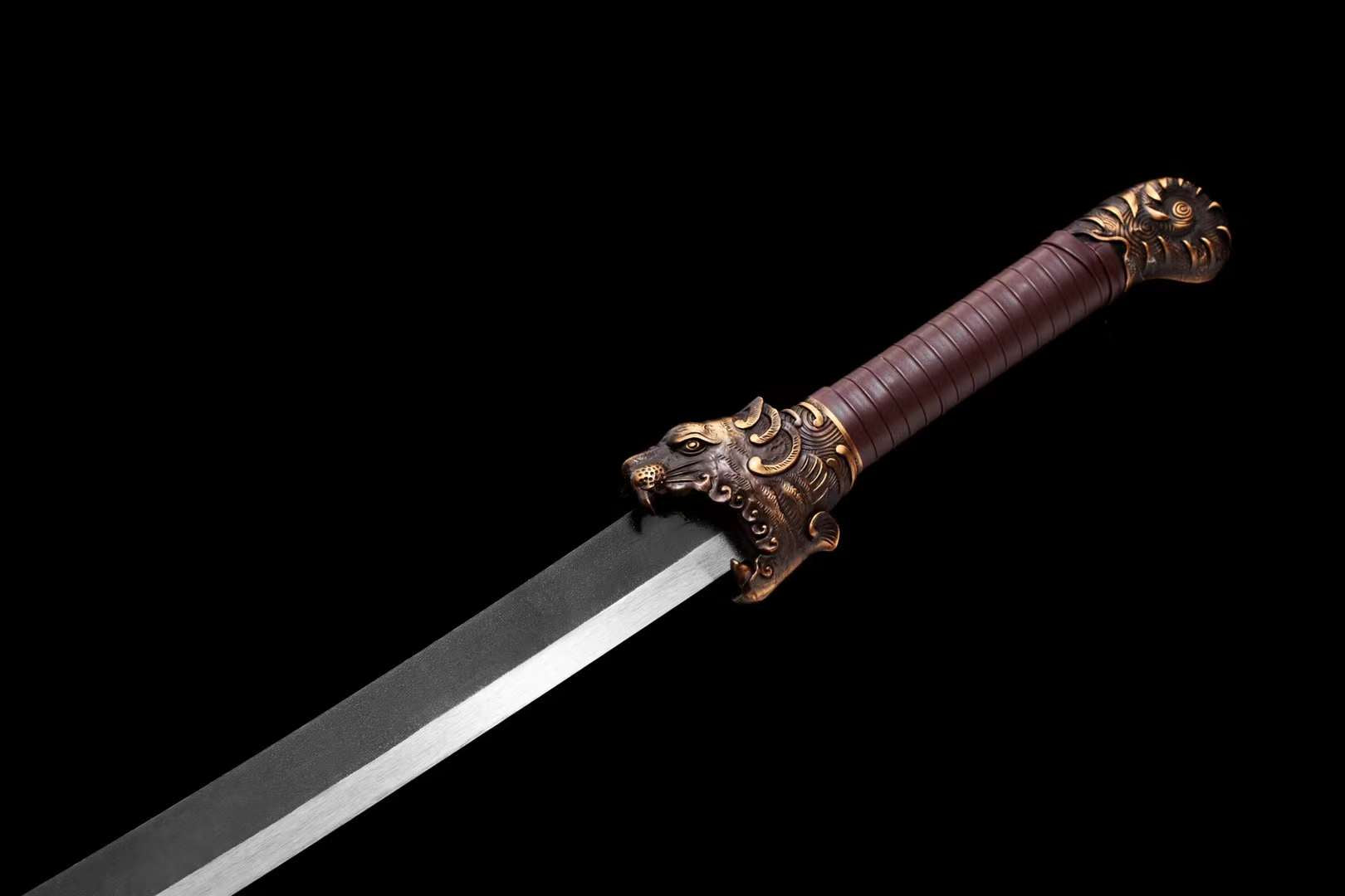 The Taigauingu Handmade Chinese Dao Carbon Steel-Romance of Men
