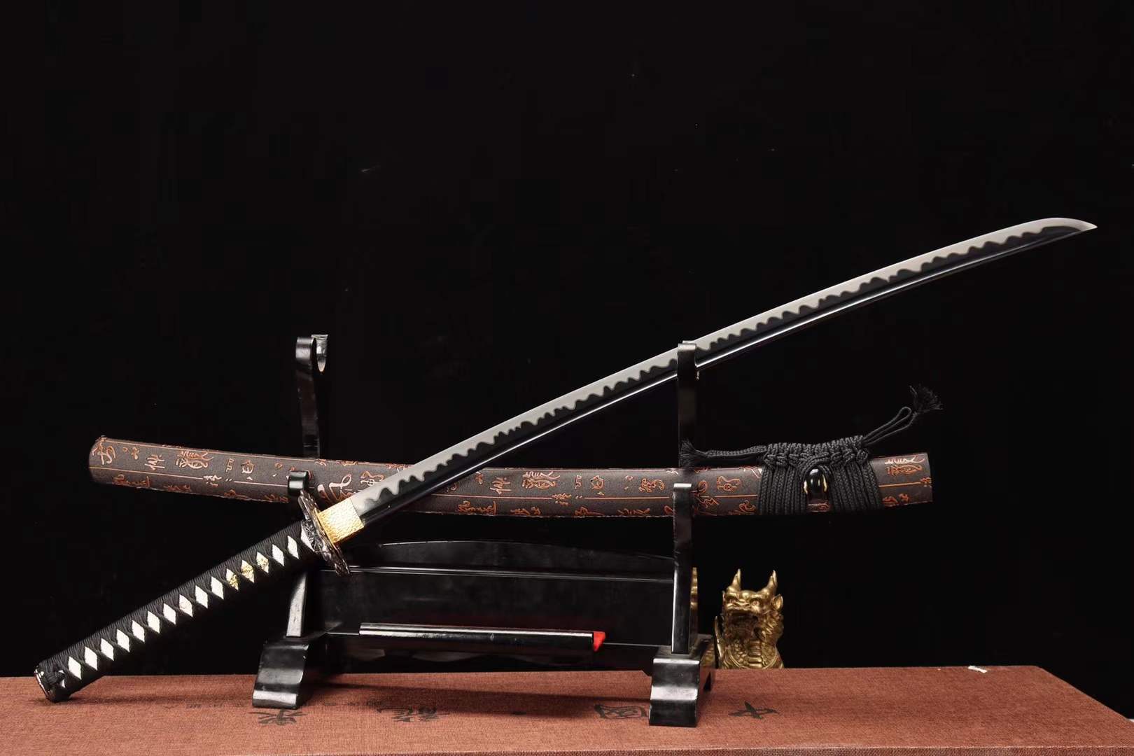 The Tsuki Oikakeru Handmade Katana Carbon Steel