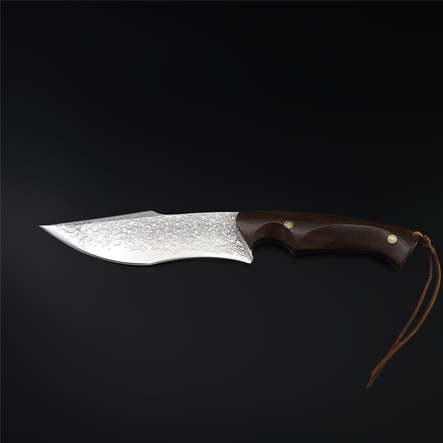 The Rebellien Damascus Steel Fixed Blade