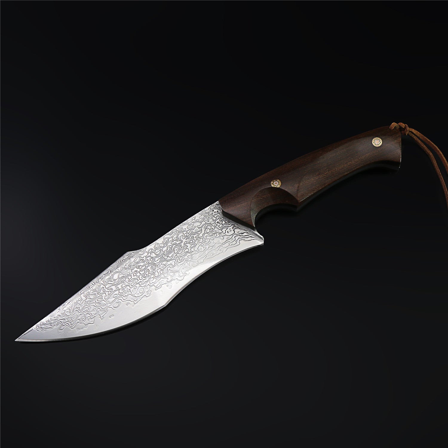 The Rebellien Damascus Steel Fixed Blade