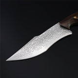 The Rebellien Damascus Steel Fixed Blade