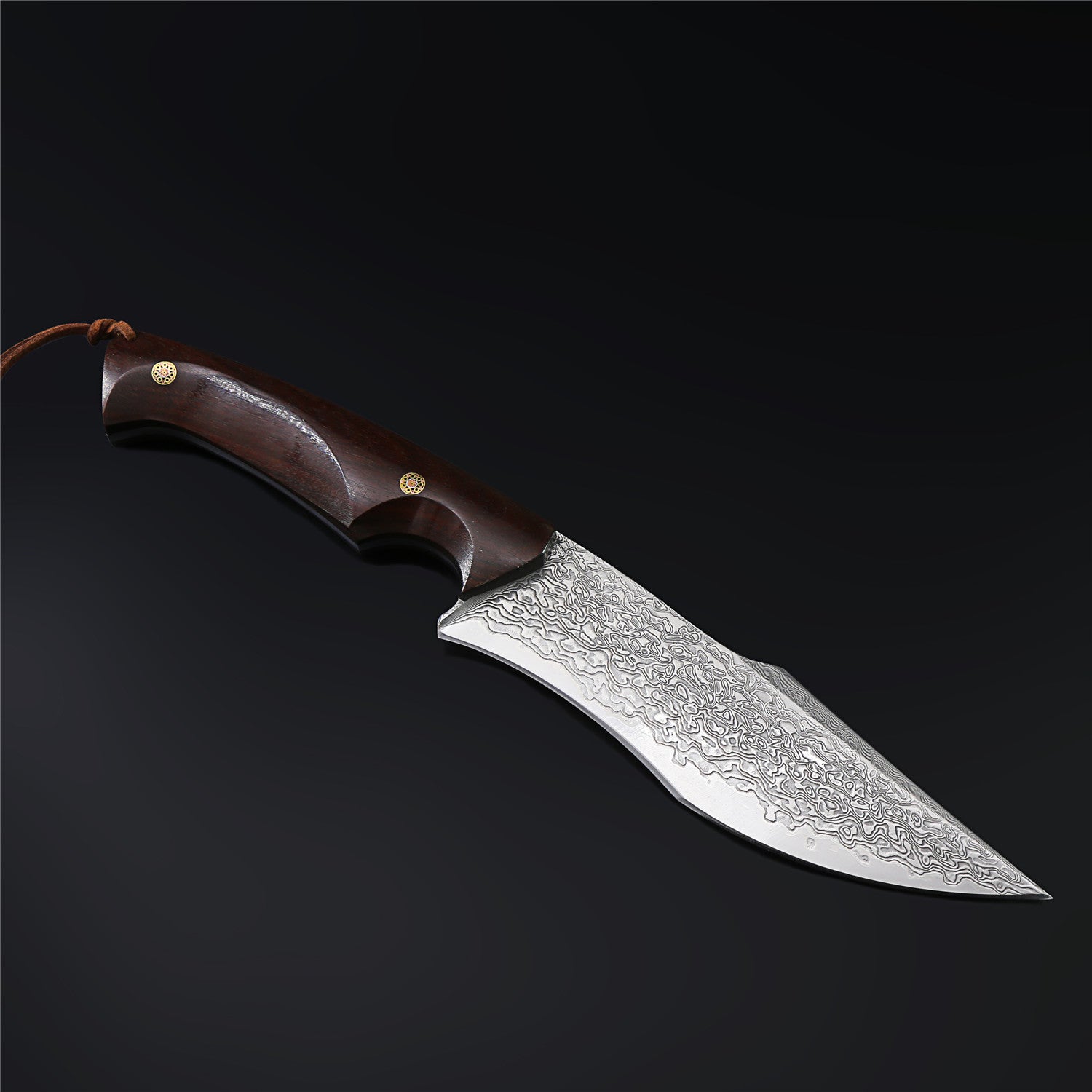 The Rebellien Damascus Steel Fixed Blade