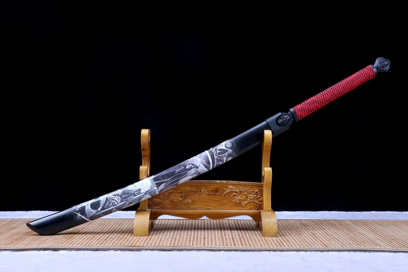 The Brudoherufaia Handmade Chinese Dao Manganese Steel