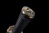 The Ronji Handmade Katana Clay Tempered T10 Steel