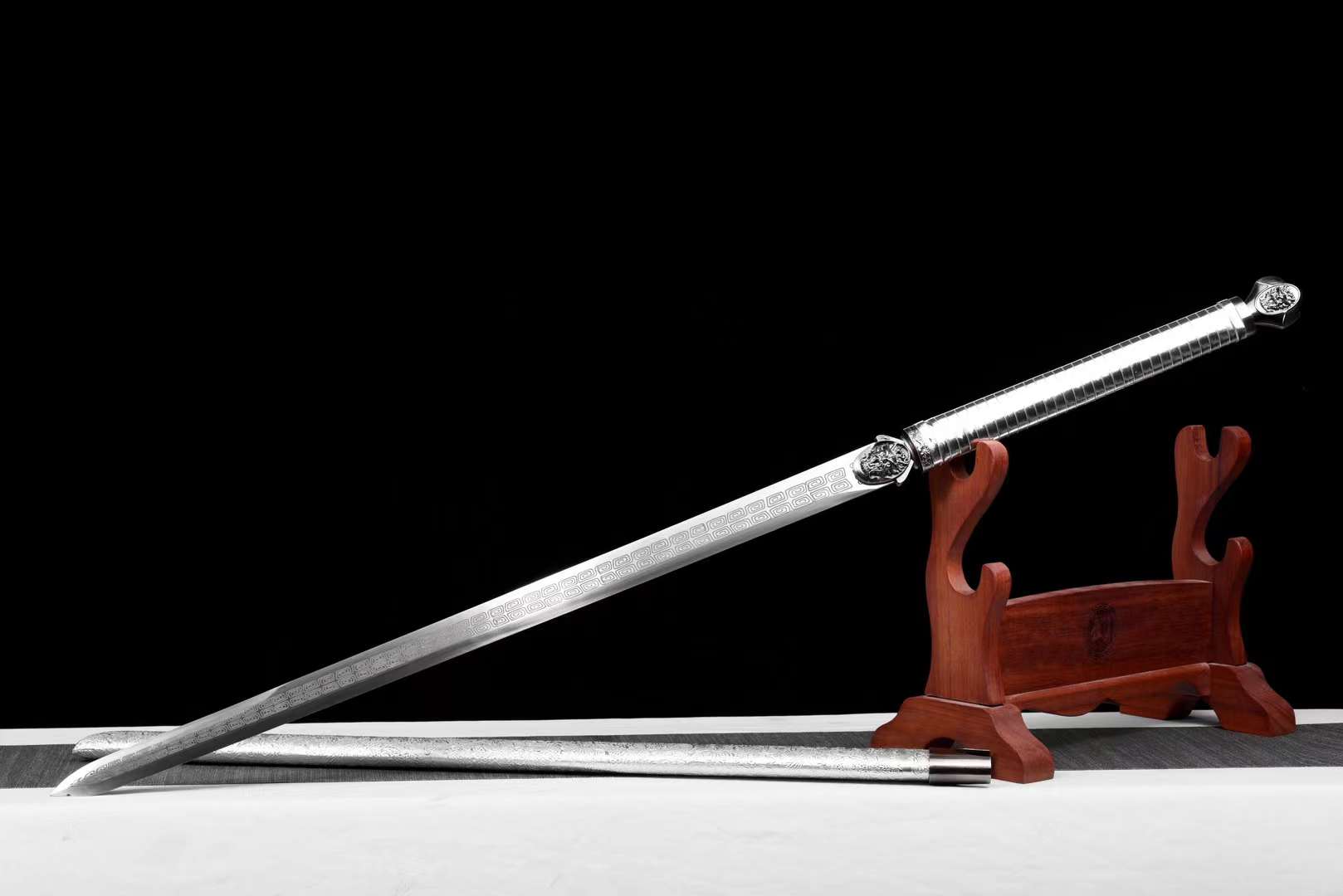The Suno Doragiraido Handmade Ninjato Manganese Steel
