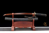 The Raputazu Handmade Katana Wakizashi Pattern Steel