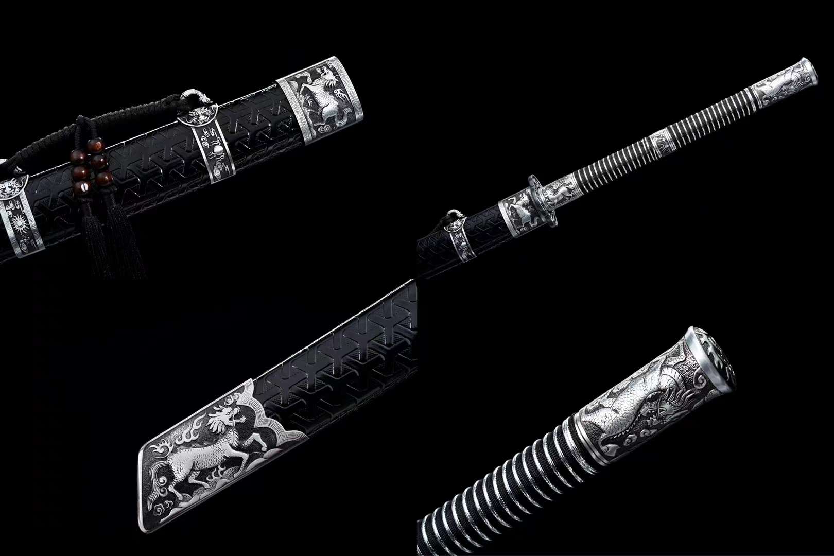 The Kun Watashi Handmade Chinese Dao Manganese Steel-Romance of Men