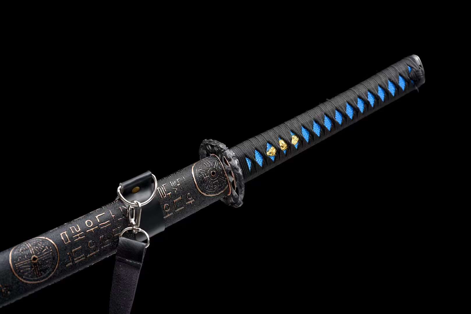 The Aojirou Sora Handmade Katana Carbon Steel
