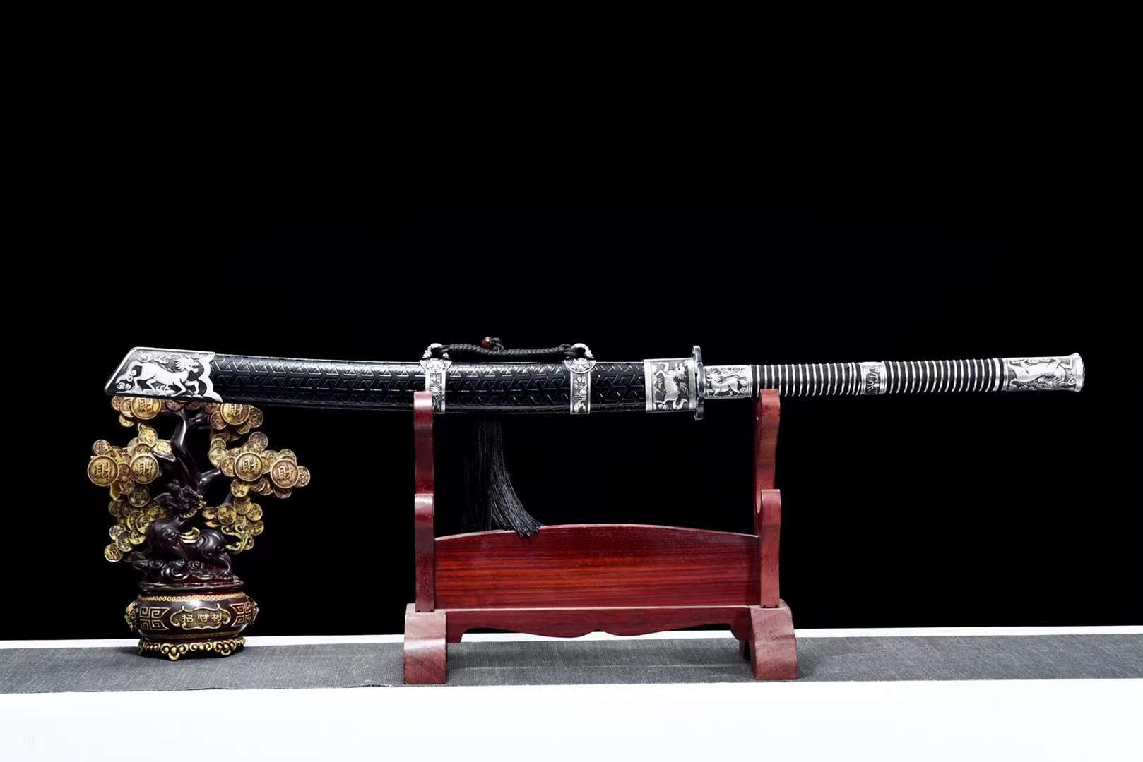 The Kun Watashi Handmade Chinese Dao Manganese Steel-Romance of Men