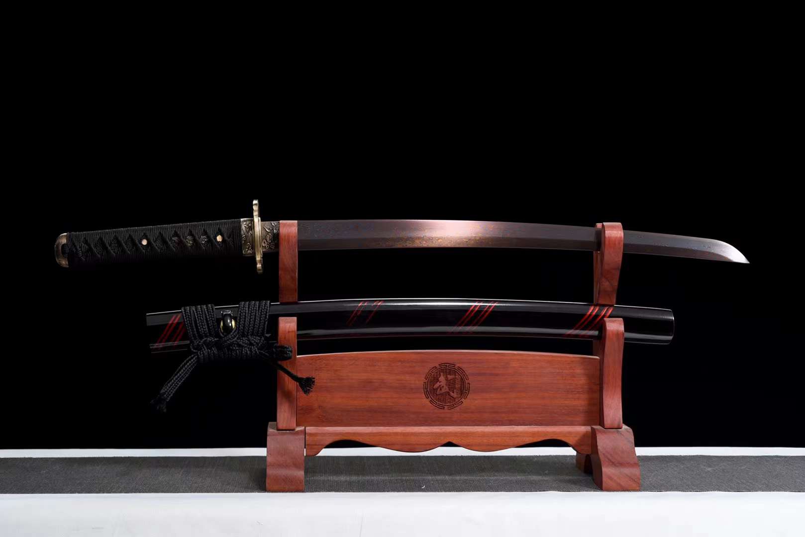 The Hasu Rokkotsu Handmade Wakizashi Pattern Steel