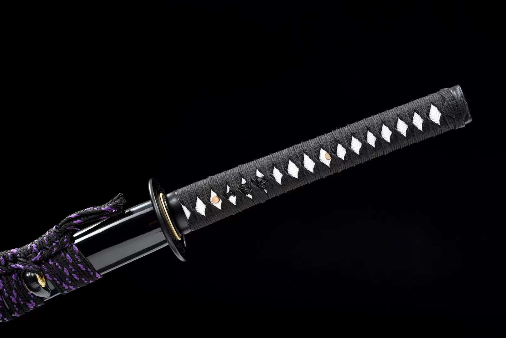 The Shizukana Lan Handmade Reverse Blade Katana Pattern Steel