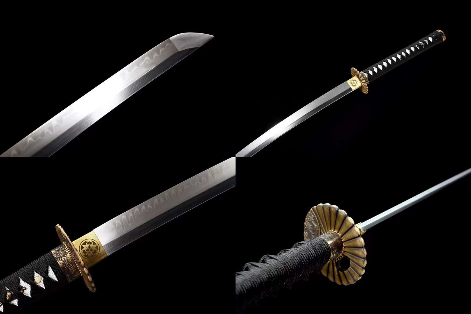 The Maho Takaramono Handmade Katana Clay Tempered T10 Steel
