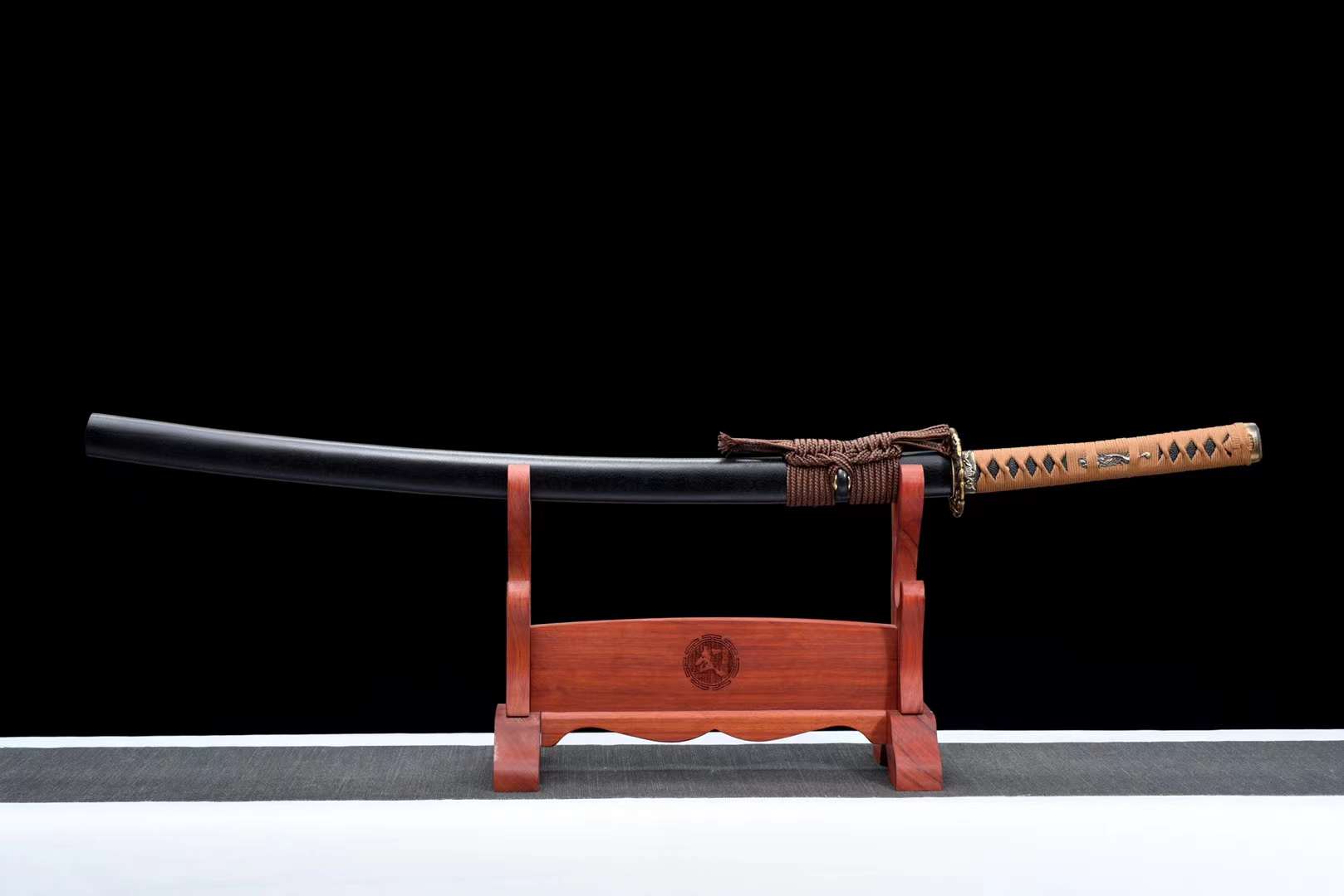 The Yuronin Handmade Katana Clay Tempered T10 Steel