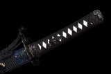 The Doragon Sonja Handmade Katana Wakizashi Pattern Steel