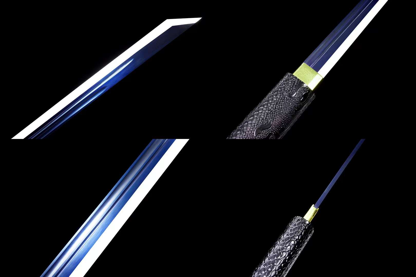 The Sora Hajimeru Handmade Ninjato Manganese Steel-Romance of Men