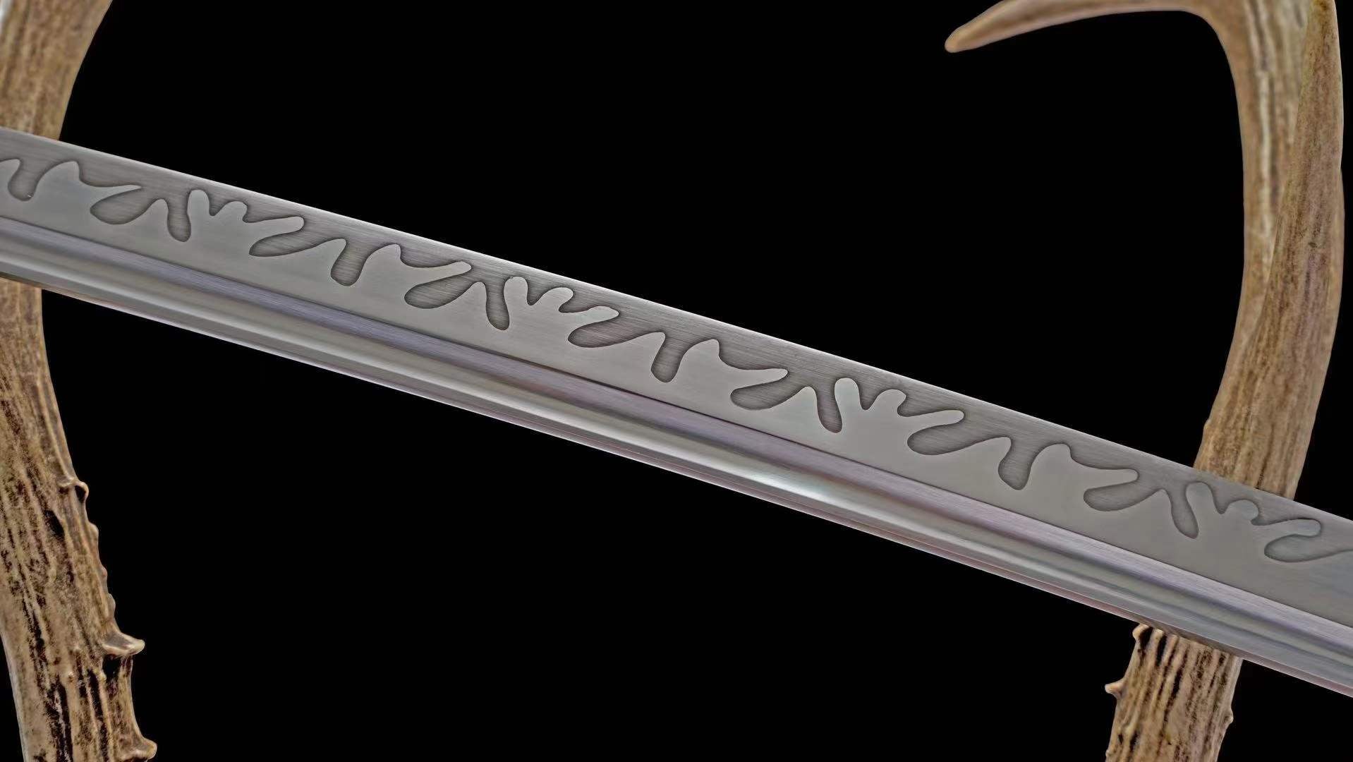The Bairin Handmade Katana Spring Steel