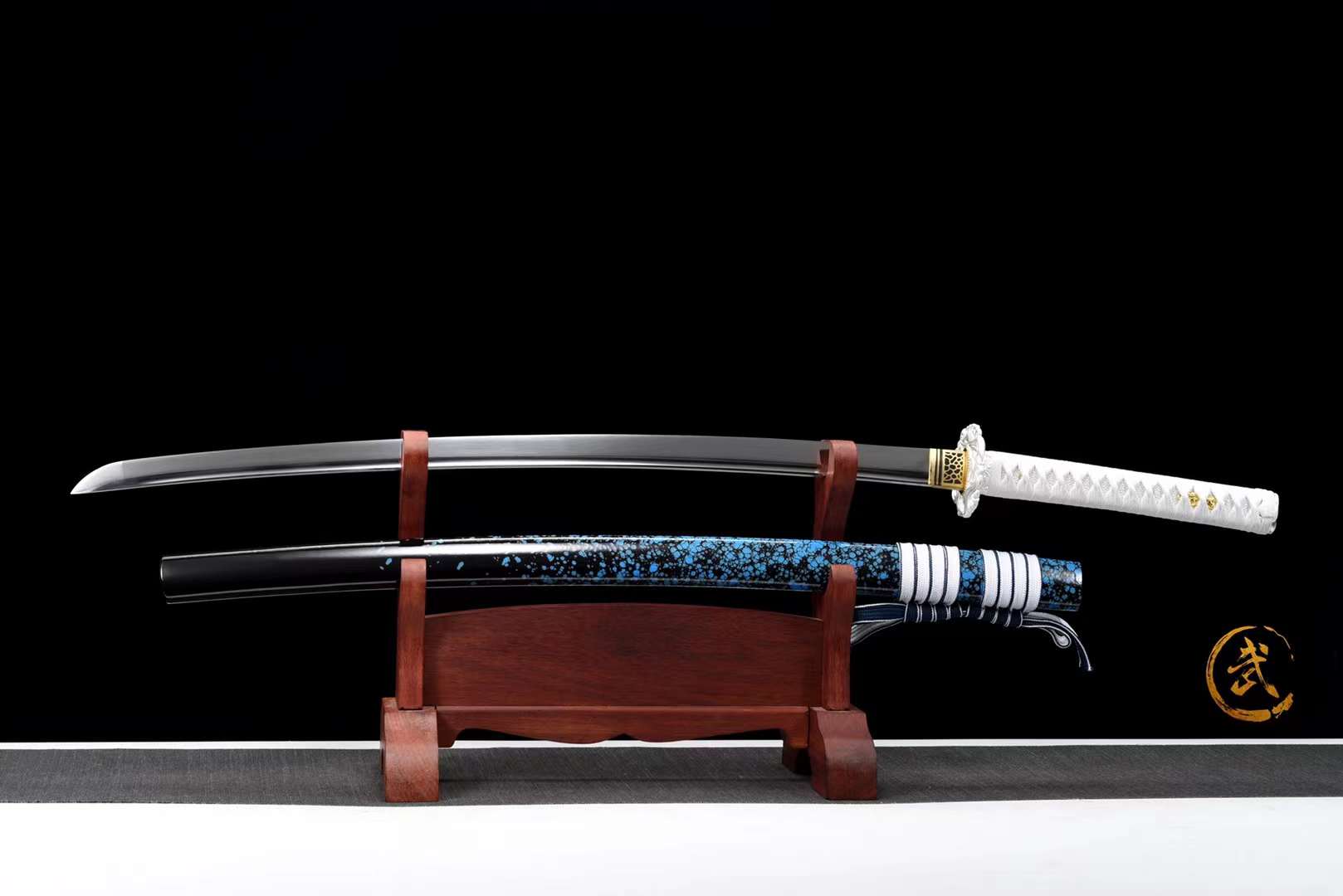 The Uosakana Handmade Katana Spring Steel