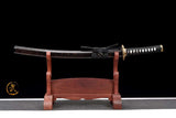 The Ukiyoemidou Handmade Katana Wakizashi Pattern Steel