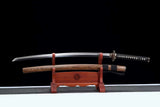 The Kiiroiharuka Handmade Katana Clay Tempered T10 Steel