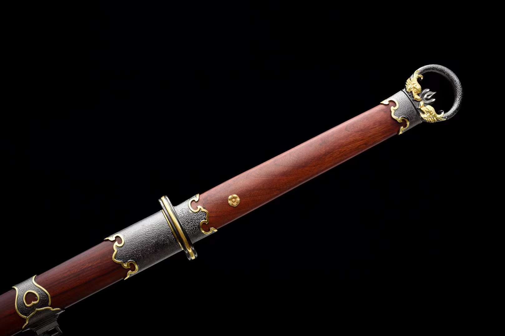 The Ringuheddona Handmade Chinese Tang Dao Pattern Steel