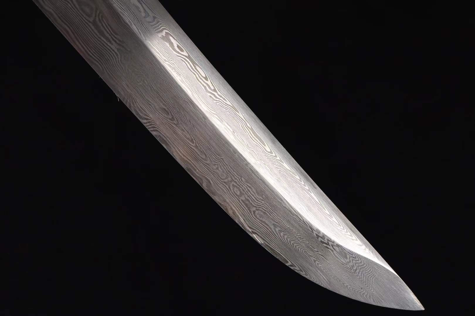 The Hodo Yoru Handmade Tanto Katana T8 Manganese Steel