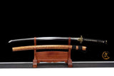The Boryu Senshi Handmade Katana Clay Tempered T10 Steel