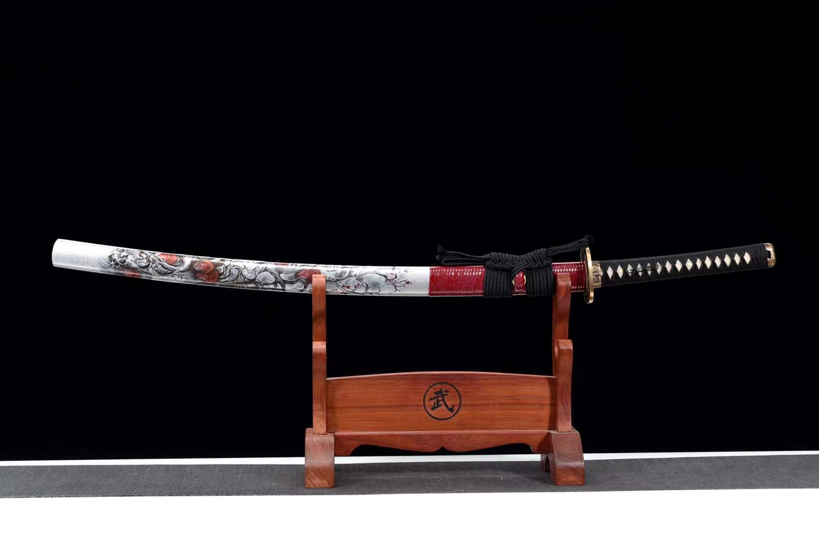 The Miwakuteki Handmade Katana Pattern Steel