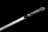 The Burakku Doragon Surasshu Handmade Ninjato Manganese Steel