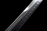 The Midori Uroko Handmade Katana Wakizashi Clay Tempered T10 Steel