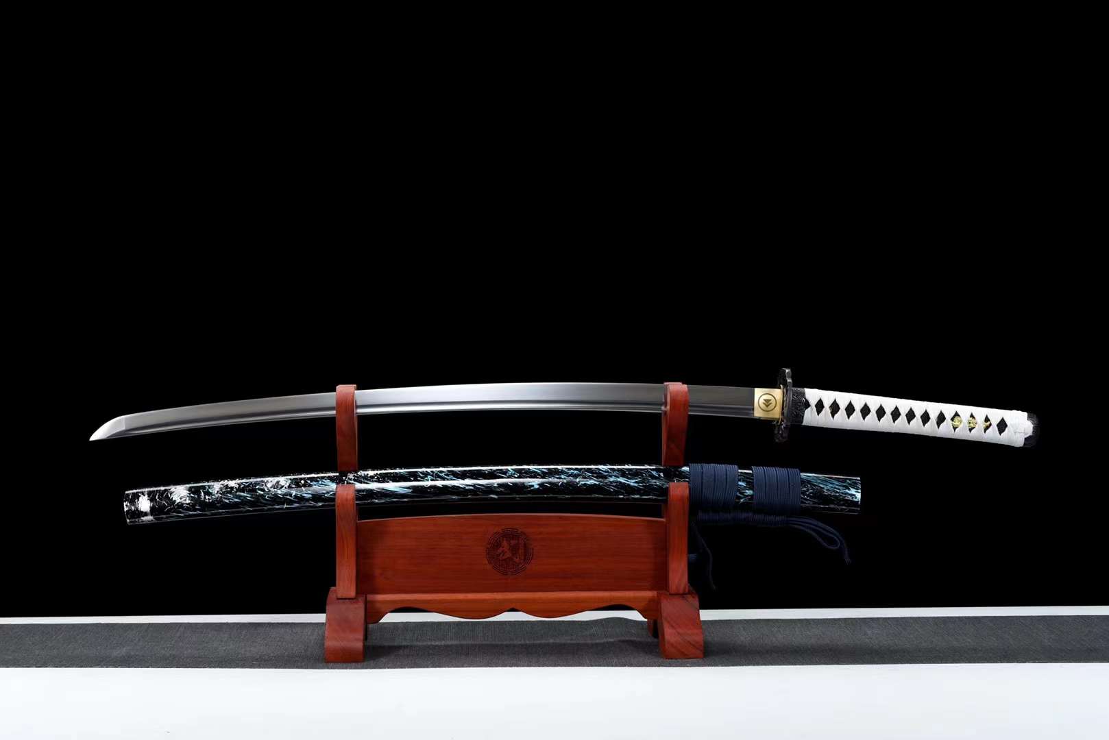 The Tsushima Tamashi Handmade Katana Set Spring Steel