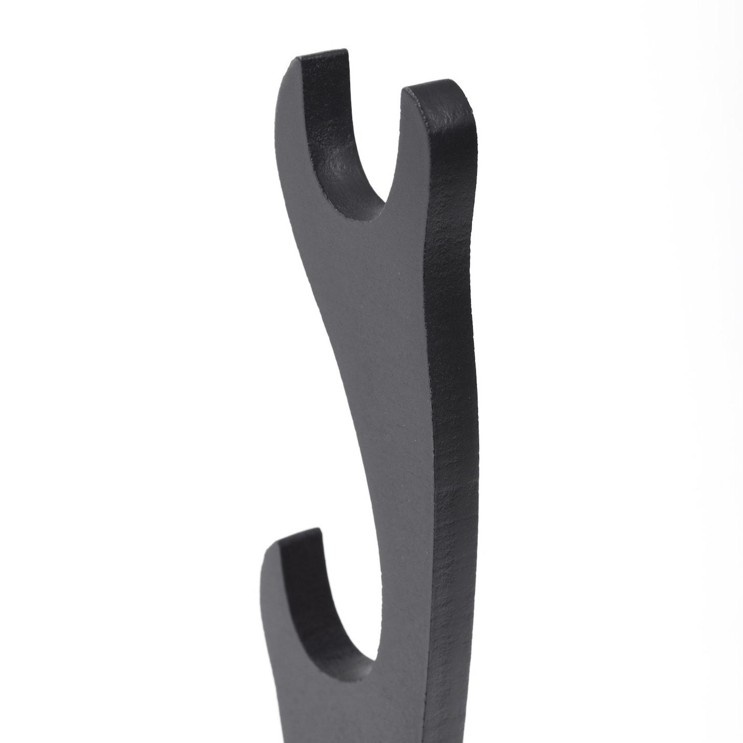 Black Basic Wood Stand 2 Tier Katana Stand