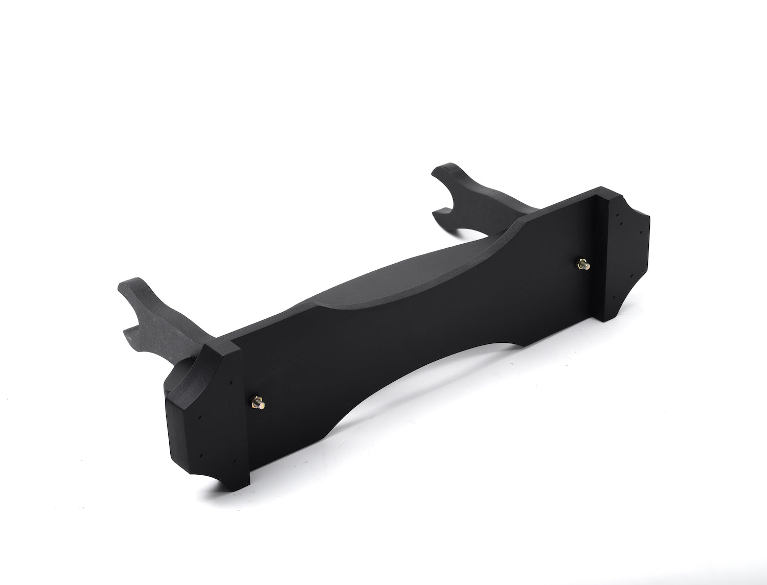 Black Basic Wood Stand Single Tier Katana Stand