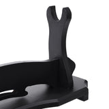 Black Basic Wood Stand Single Tier Katana Stand