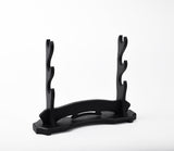 Black Basic Wood Stand 3 Tier Katana Stand