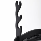 Black Basic Wood Stand 3 Tier Katana Stand