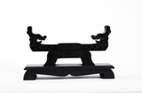 Black Double Dragon Solid Wood Single Tier Katana Stand