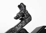 Black Double Dragon Solid Wood Single Tier Katana Stand