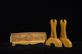 Brown Fortune Solid Wood Single Tier Katana Stand
