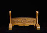 Brown Fortune Solid Wood Single Tier Katana Stand