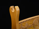 Brown Fortune Solid Wood Single Tier Katana Stand
