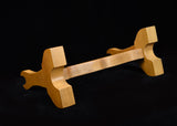 Brown Fortune Solid Wood Single Tier Katana Stand