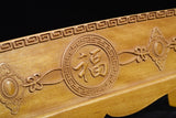 Brown Fortune Solid Wood Single Tier Katana Stand