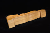 Brown Air Dragon Solid Wood Single Tier Katana Stand