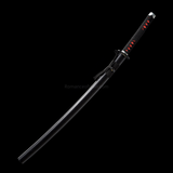 The Tanjiro Handmade Katana T10 Steel Clay Tempered From Demon Slayer