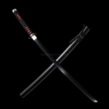 The Tanjiro Handmade Katana T10 Steel Clay Tempered From Demon Slayer