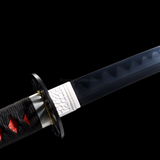 The Tanjiro Handmade Katana T10 Steel Clay Tempered From Demon Slayer