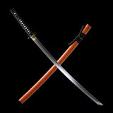 The Shakunetsu taiyo Handmade Katana T10 Steel-Romance of Men
