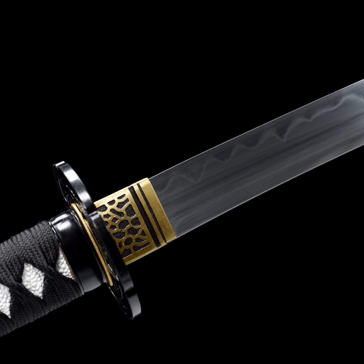 The Shakunetsu taiyo Handmade Katana T10 Steel-Romance of Men