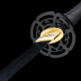 The Shakunetsu taiyo Handmade Katana T10 Steel-Romance of Men